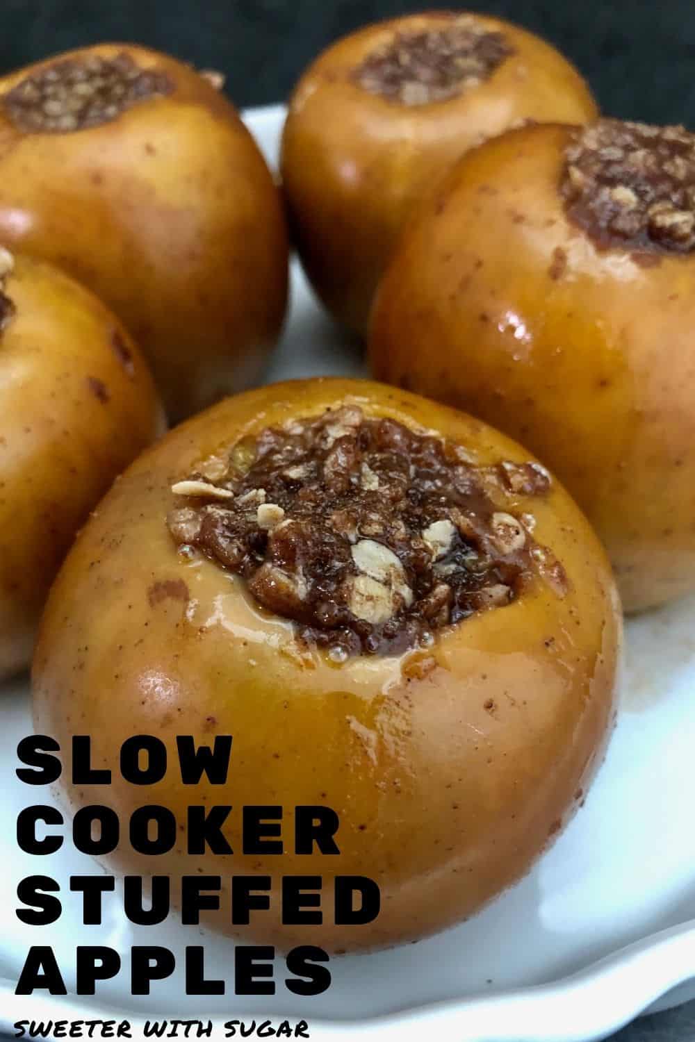 Slow Cooker Stuffed Apples