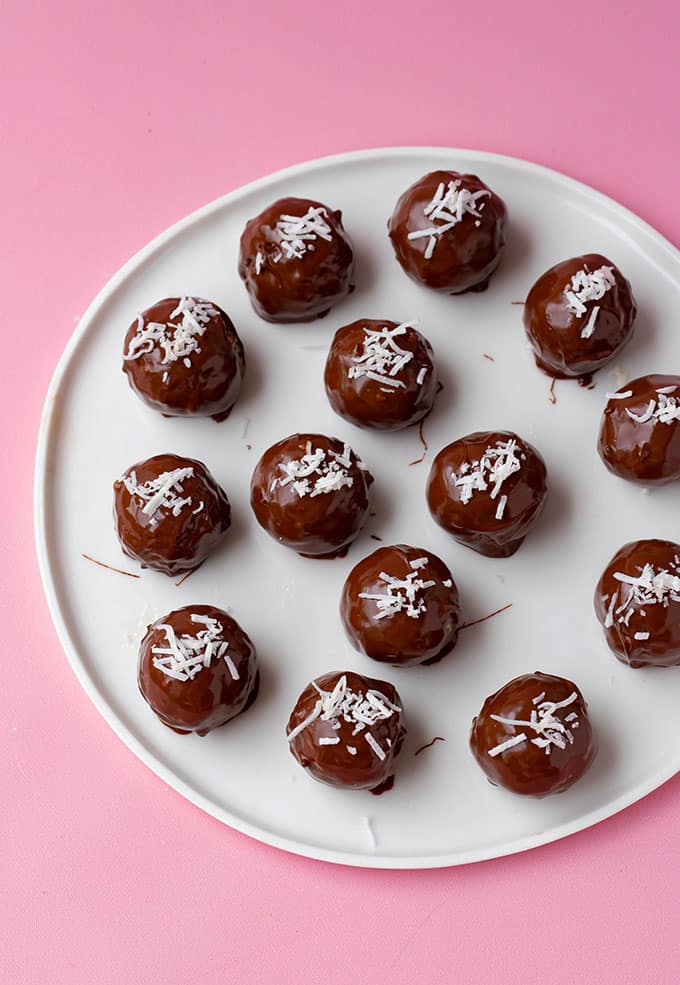 Chocolate Coconut Truffles Sweetest Menu