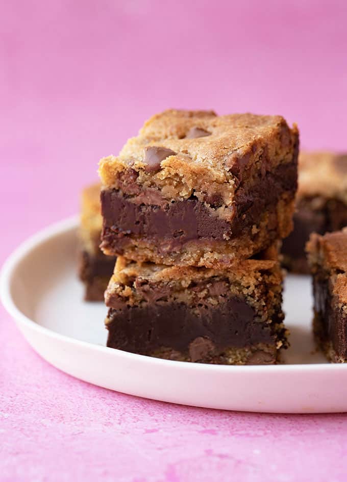 Amazing Fudge Stuffed Cookie Bars Sweetest Menu