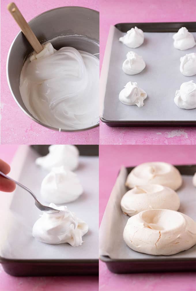 Mini Pavlovas (Homemade Meringues) Sweetest Menu