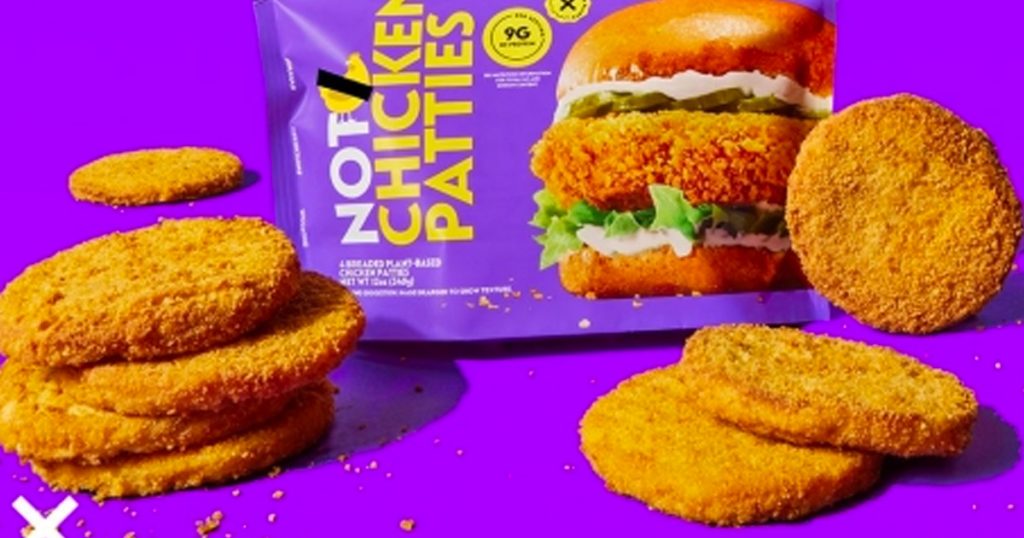 Free NotCo PlantBased Chicken Patties