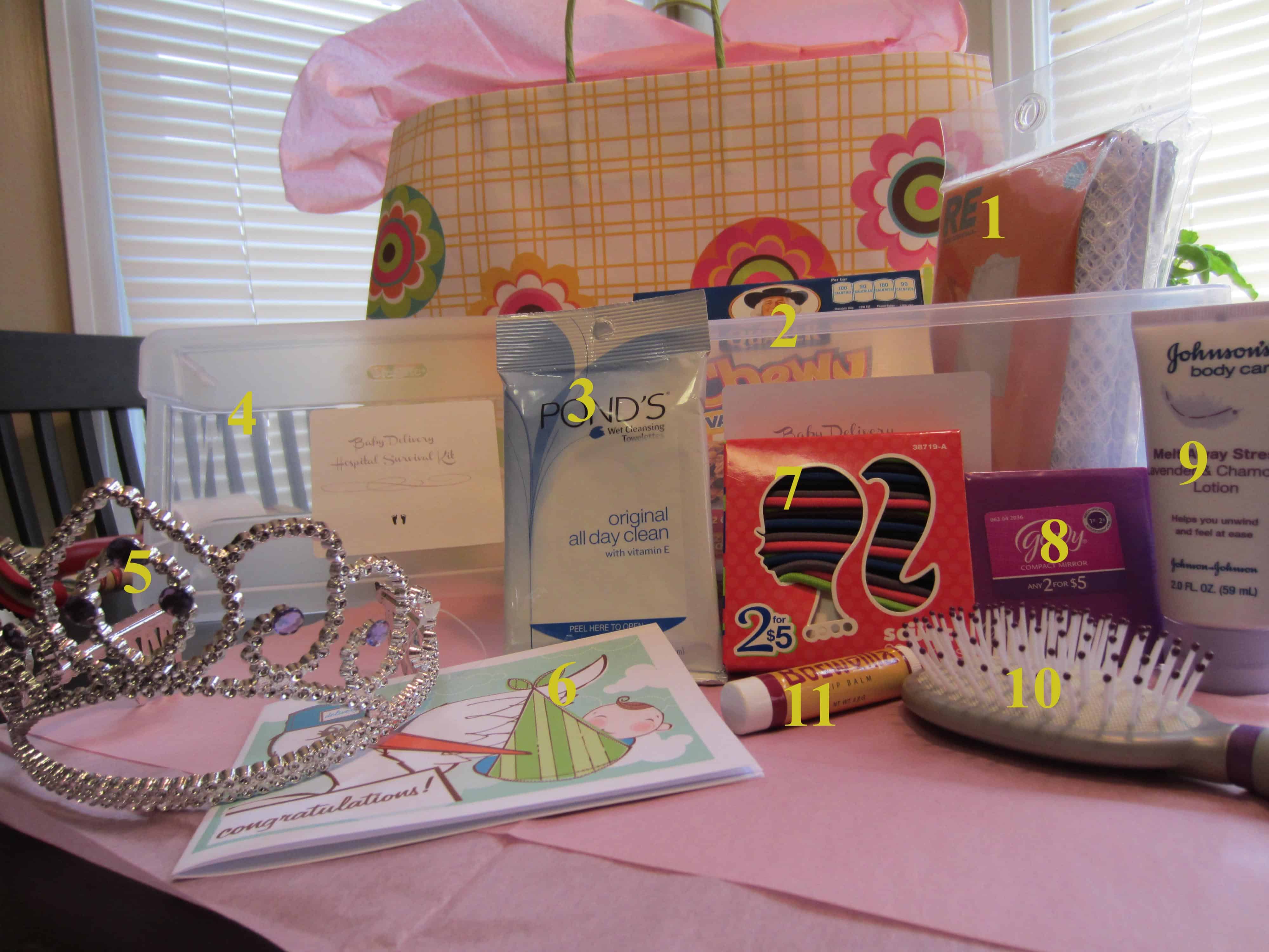 DIY Baby LaborDelivery Hospital Survival Kit Gift Sweetphi