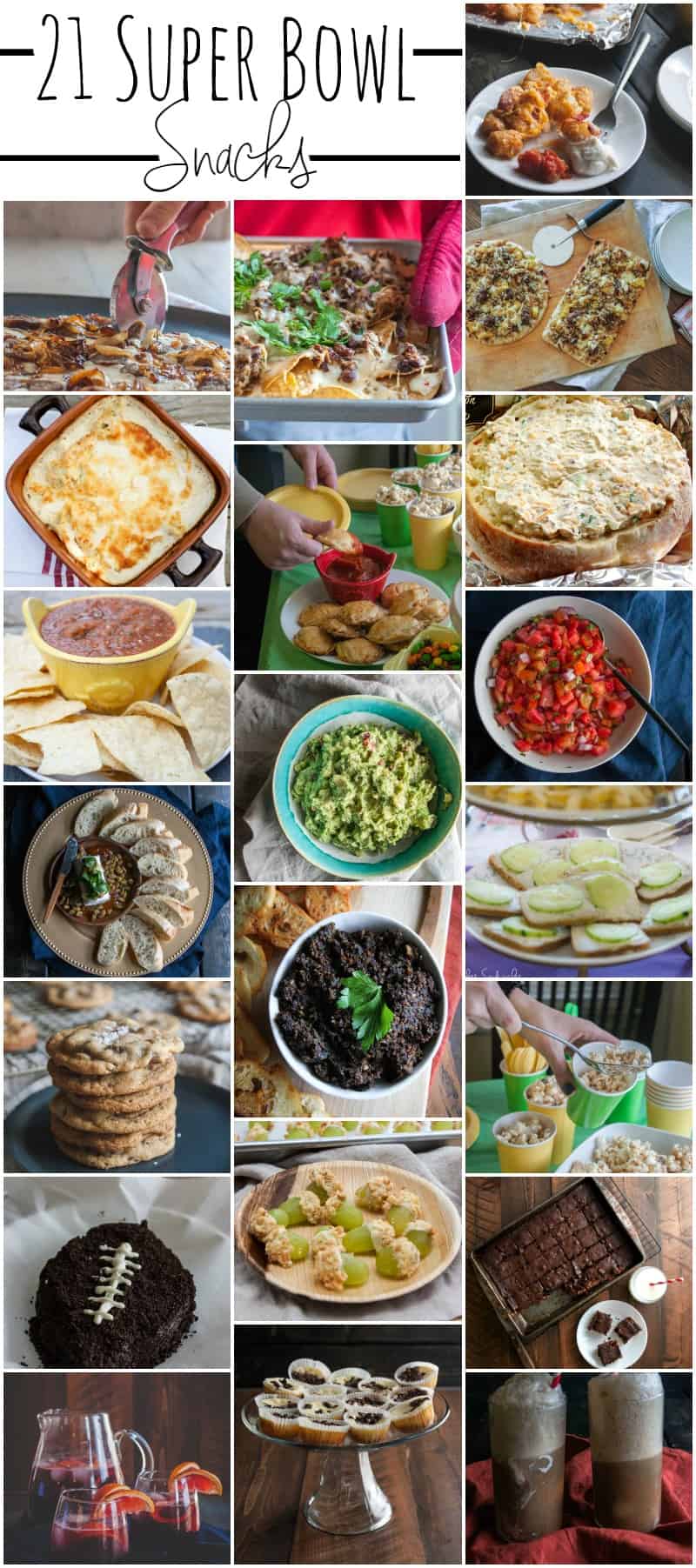 21 Super Bowl Snack & Appetizer Ideas Sweetphi