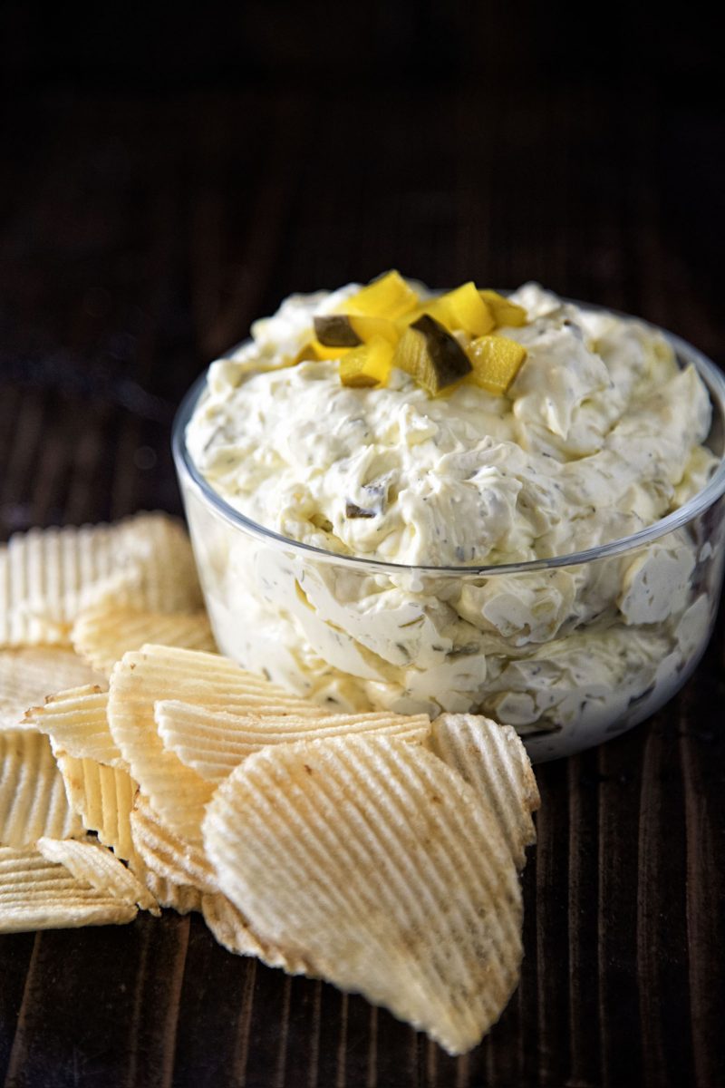 Cream Cheese Dill Pickle Dip