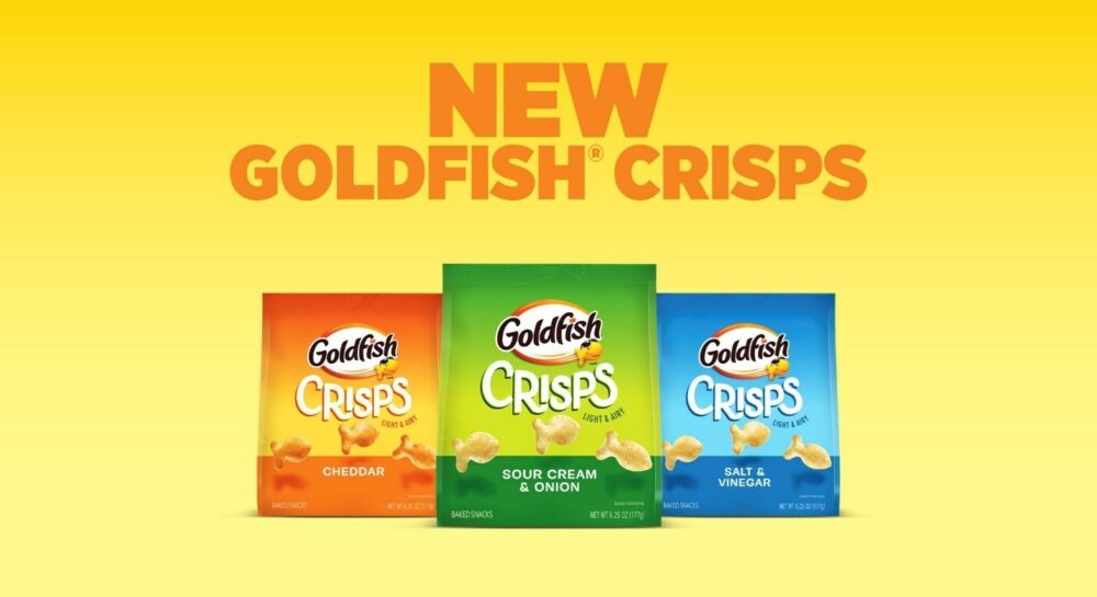 Goldfish unveils new Goldfish Crisps Sweets & Savoury Snacks World
