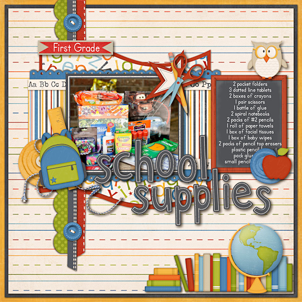 School Supplies Sweet Shoppe Gallery