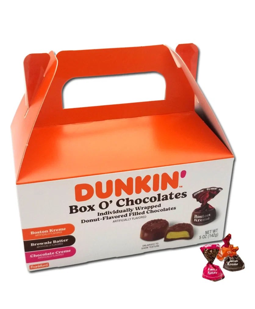 Dunkin Box O Chocolates Sweets On High