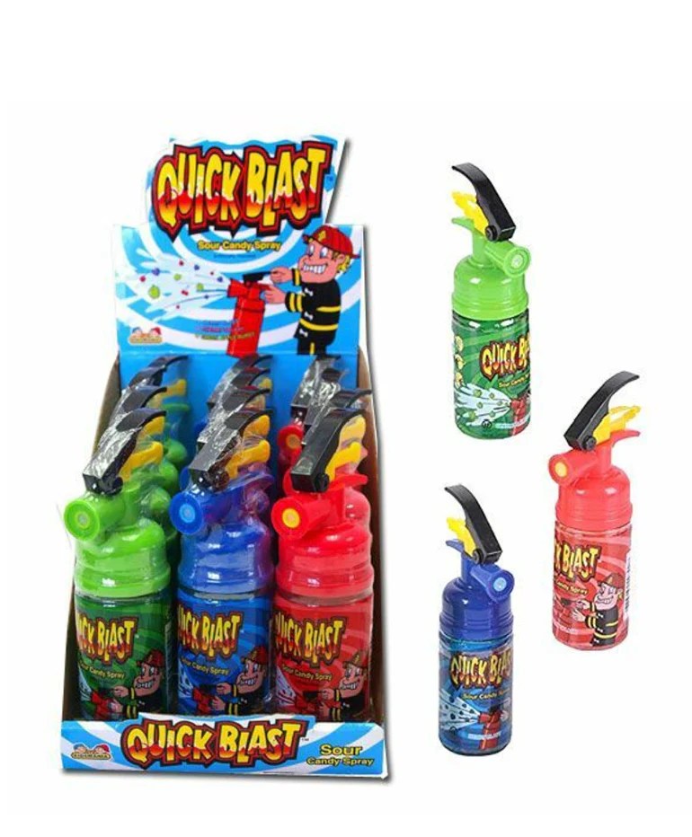 Quick Blast Sour Candy Spray Sweets On High