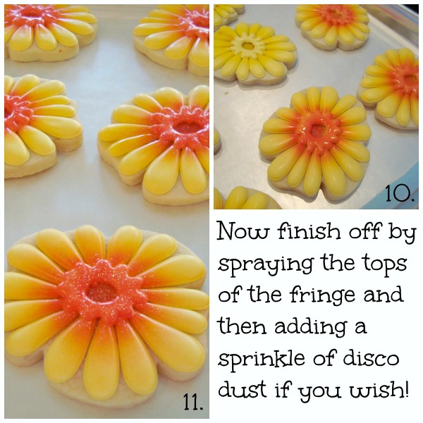 Gerbera Daisy Cookies The Sweet Adventures of Sugar Belle