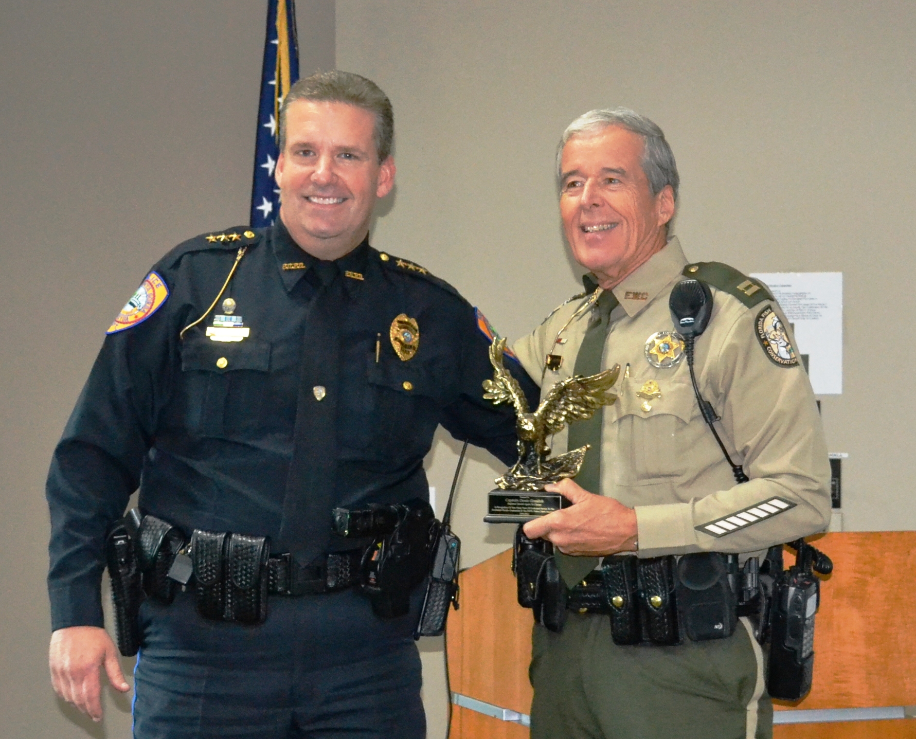 FWC Captain Denis Grealish Honored by Southwest Florida