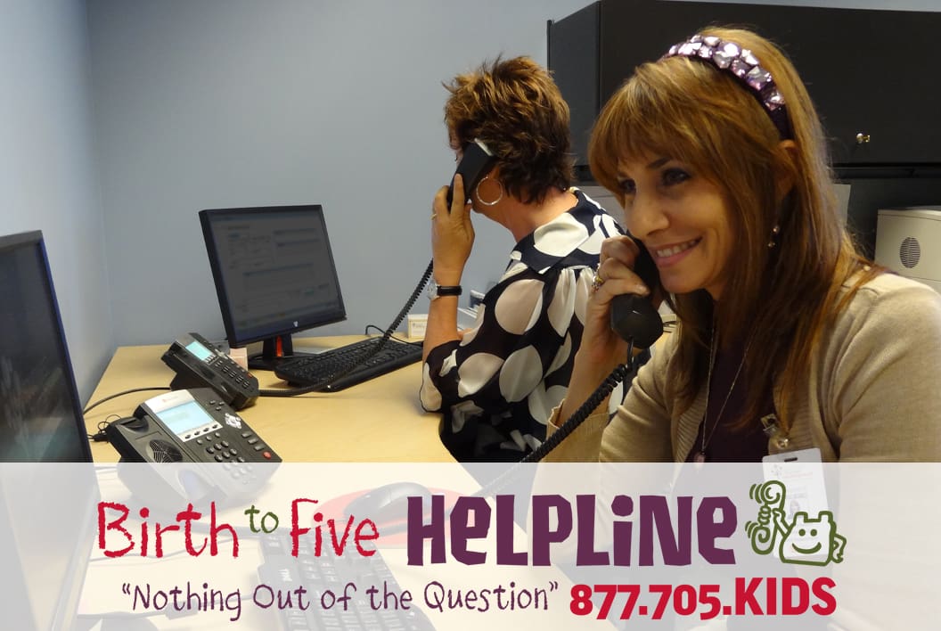 Birth to Five Helpline specialists support parents, caregivers and