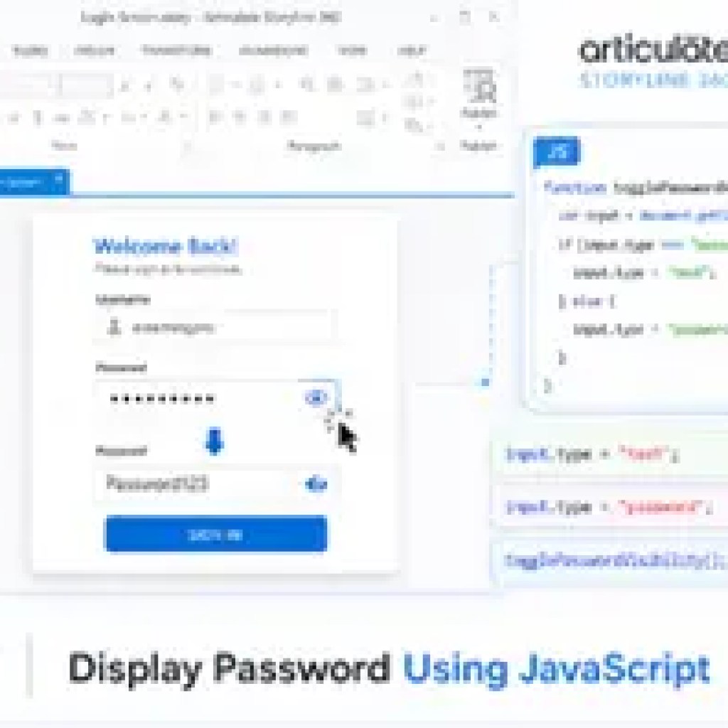 Show Password in Plain Text with JavaScript Show Password in Plain Text with JavaScript