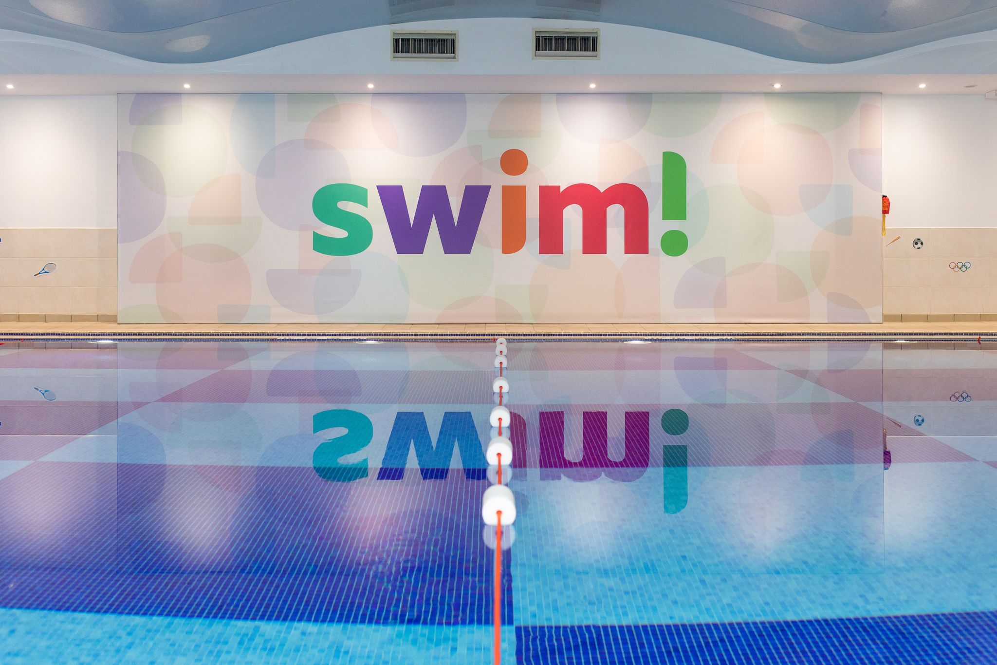 Swimming Lessons in Mansfield swim!