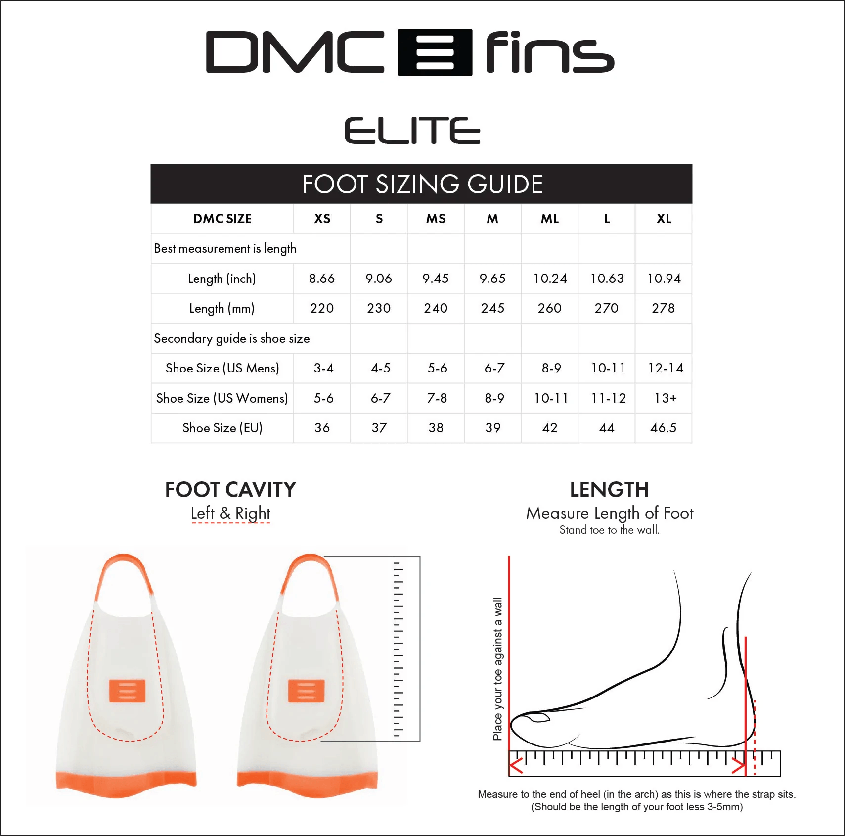 SwimAndTri DMC Elite Training Fins