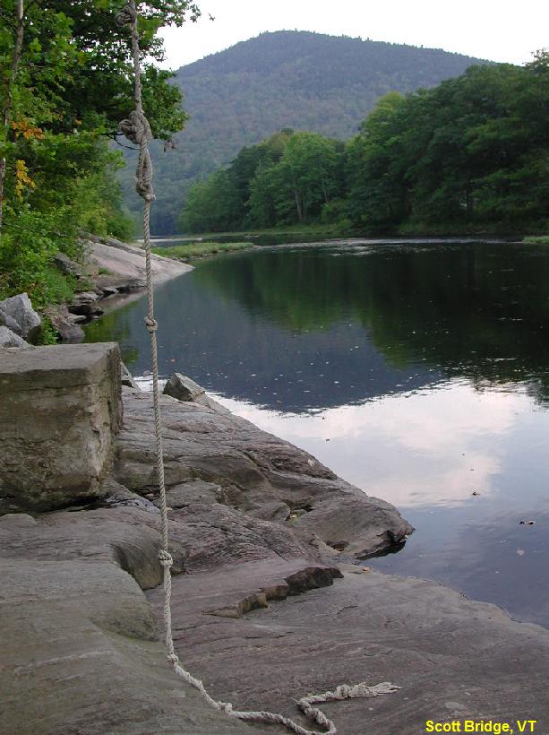 Vermont Swimming Holes and Hot Springs rivers creek