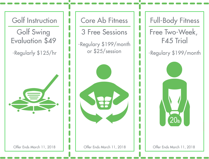 Coupon Swing Core Golf.