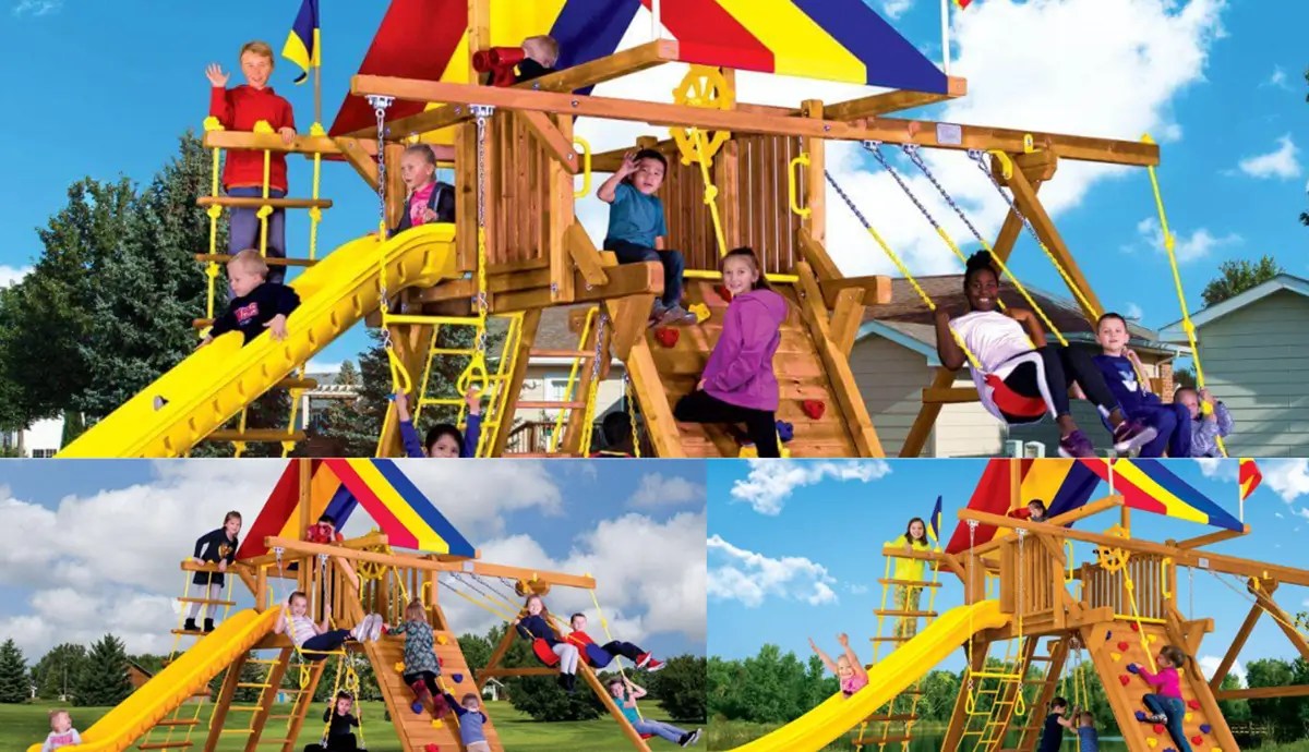 The 5 Most Popular Rainbow Wooden Playsets