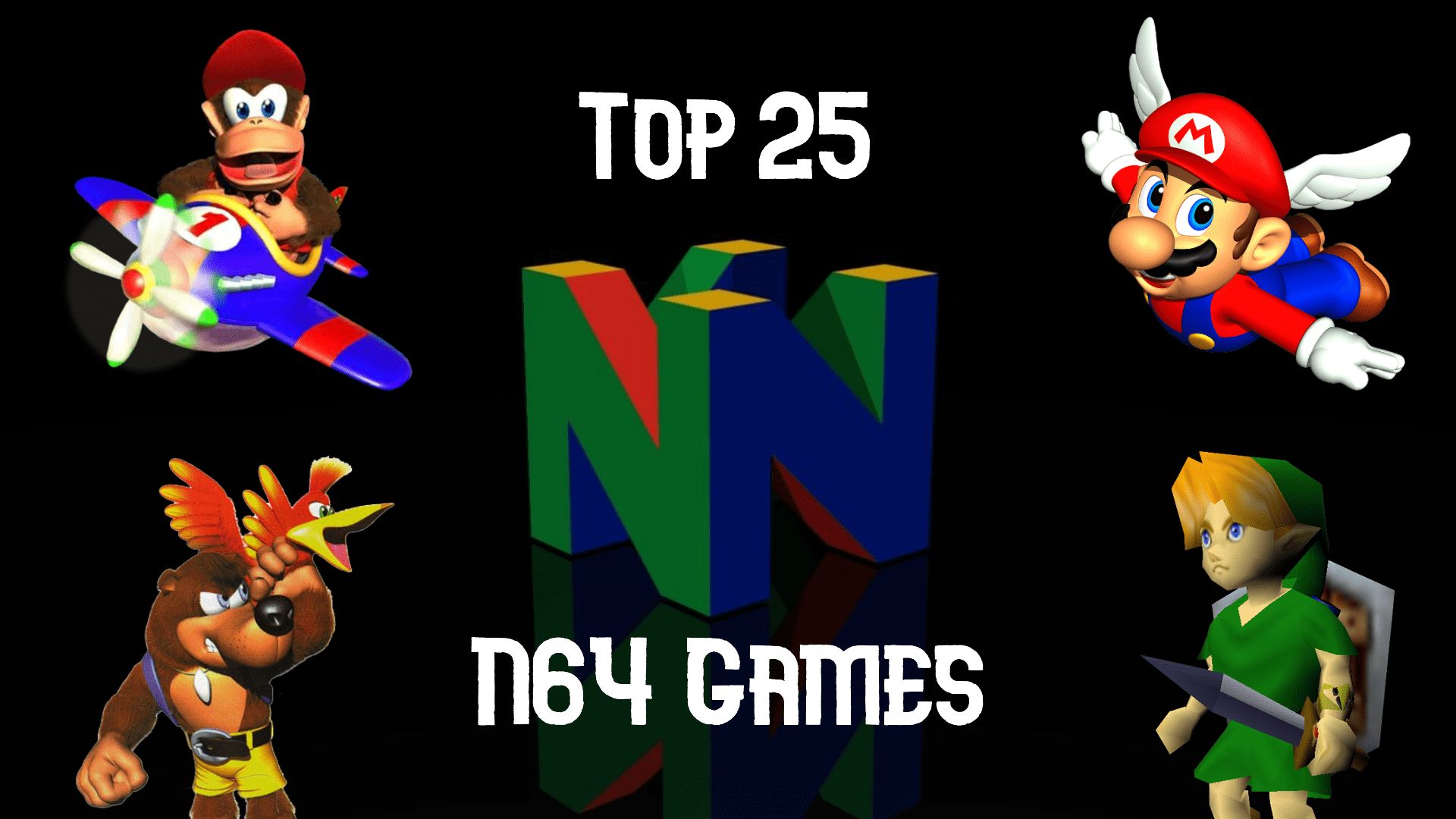 Top 25 Nintendo 64 Games (1511)