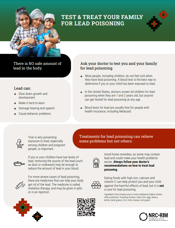 Lead Poisoning Testing & Treatment Switchboard