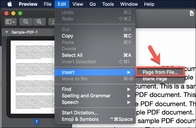 Make MultiPage PDF Files in Mac OS X