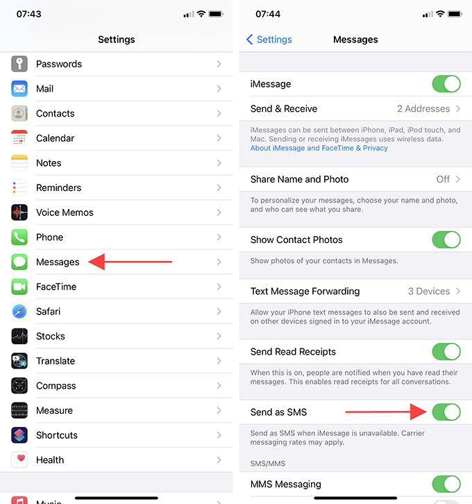 iMessage Not Working on iPhone 13 Ways to Fix