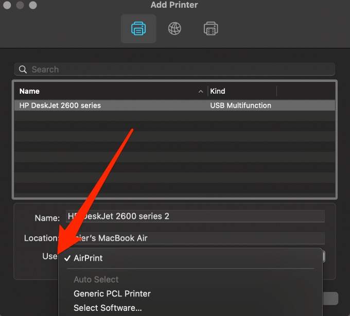 How to connect mac to printer with usb clocklikos