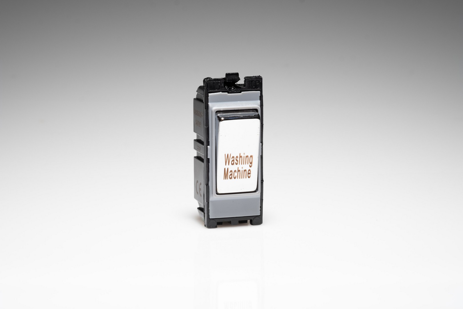 Varilight PowerGrid Engraved Polished Chrome 20A 1Way Double Pole