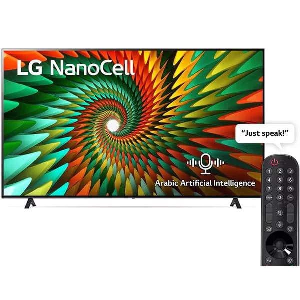 LG 75inch OLED TV 75NANO776RA Switch On