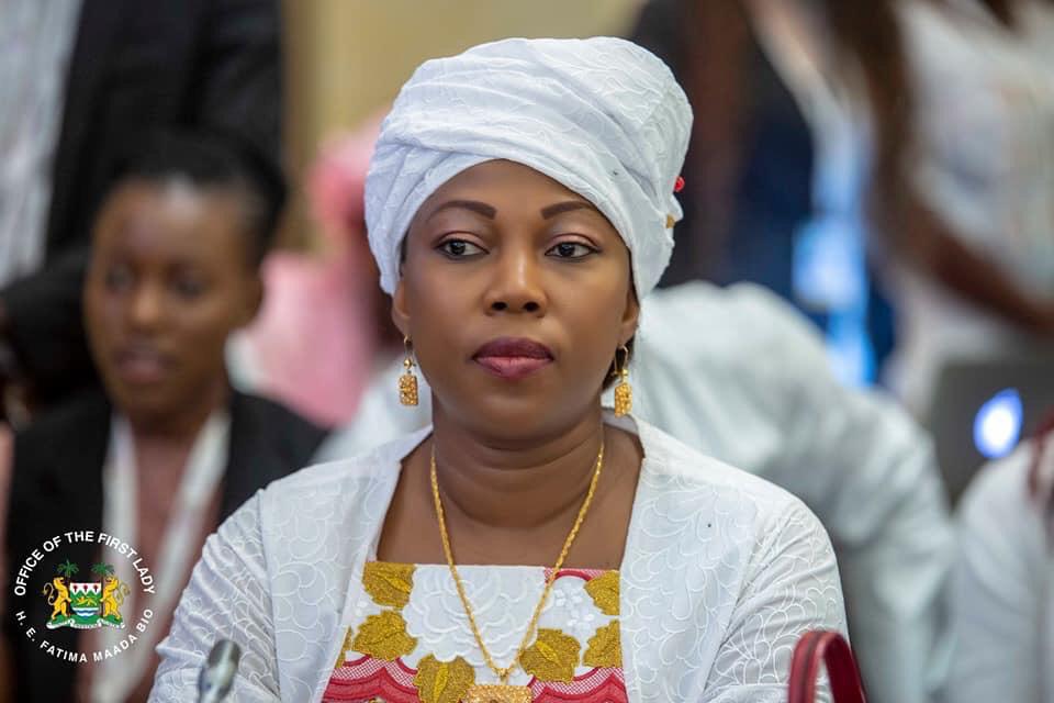 Sierra Leone First Lady Fatima Bio reacts to accusations of using state funds for personal use
