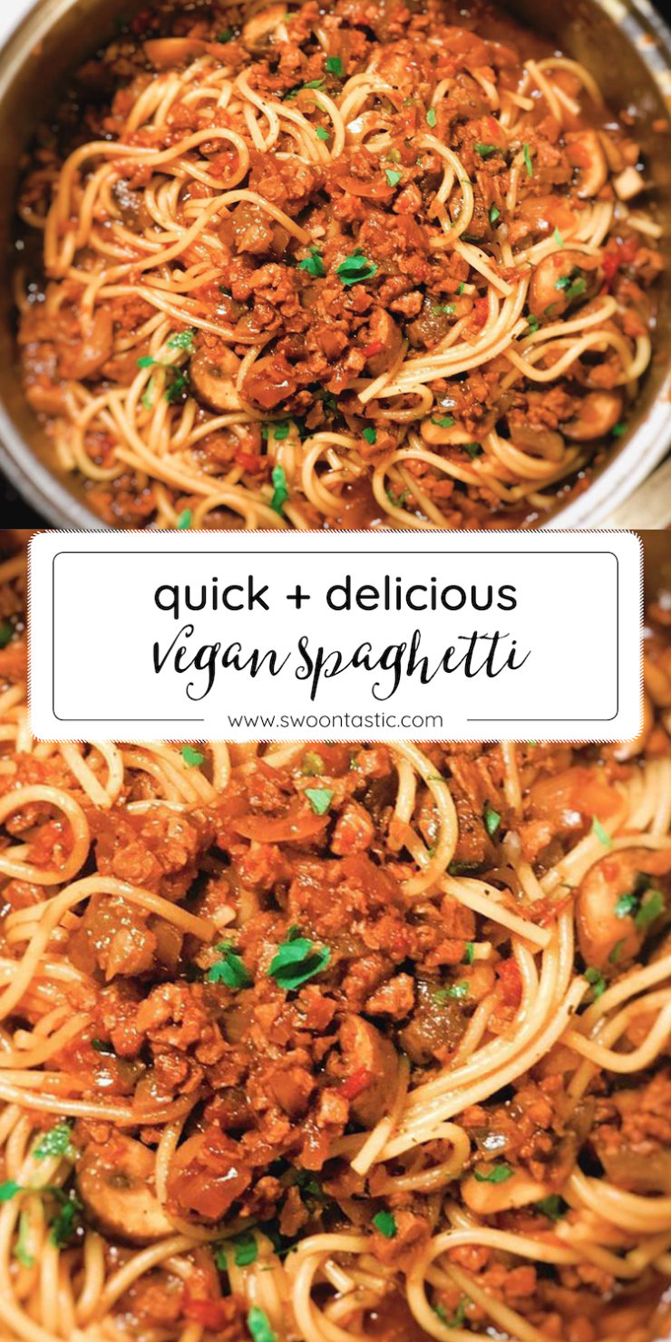 Easy Vegan Spaghetti Pasta Recipe Easy Vegan Recipes