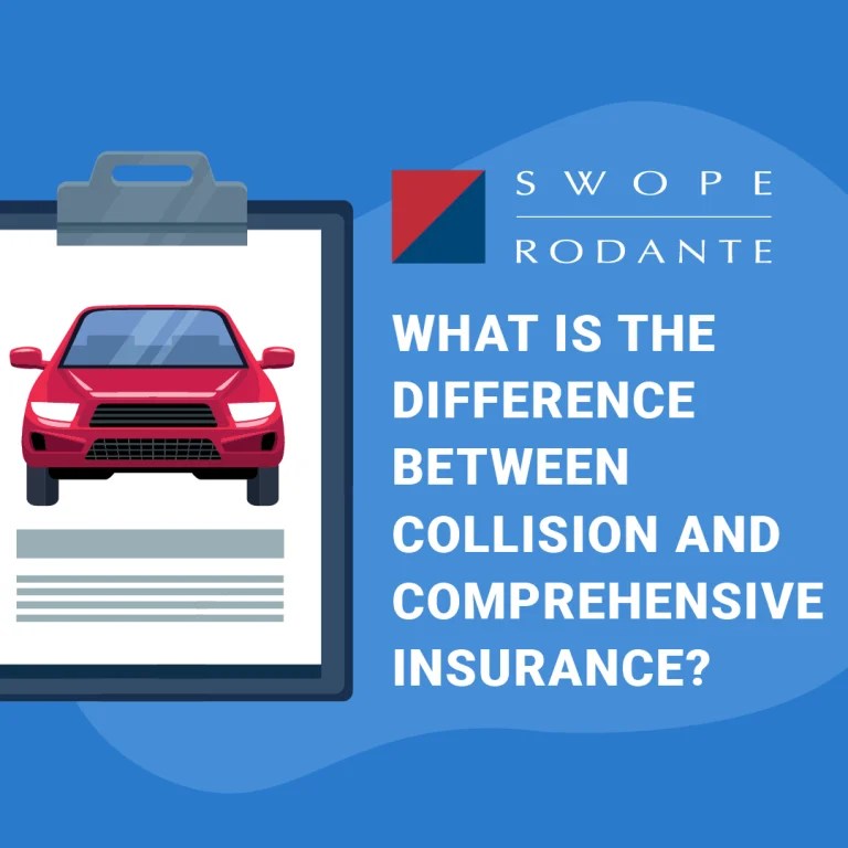 What is the Difference Between Collision and Comprehensive Insurance?