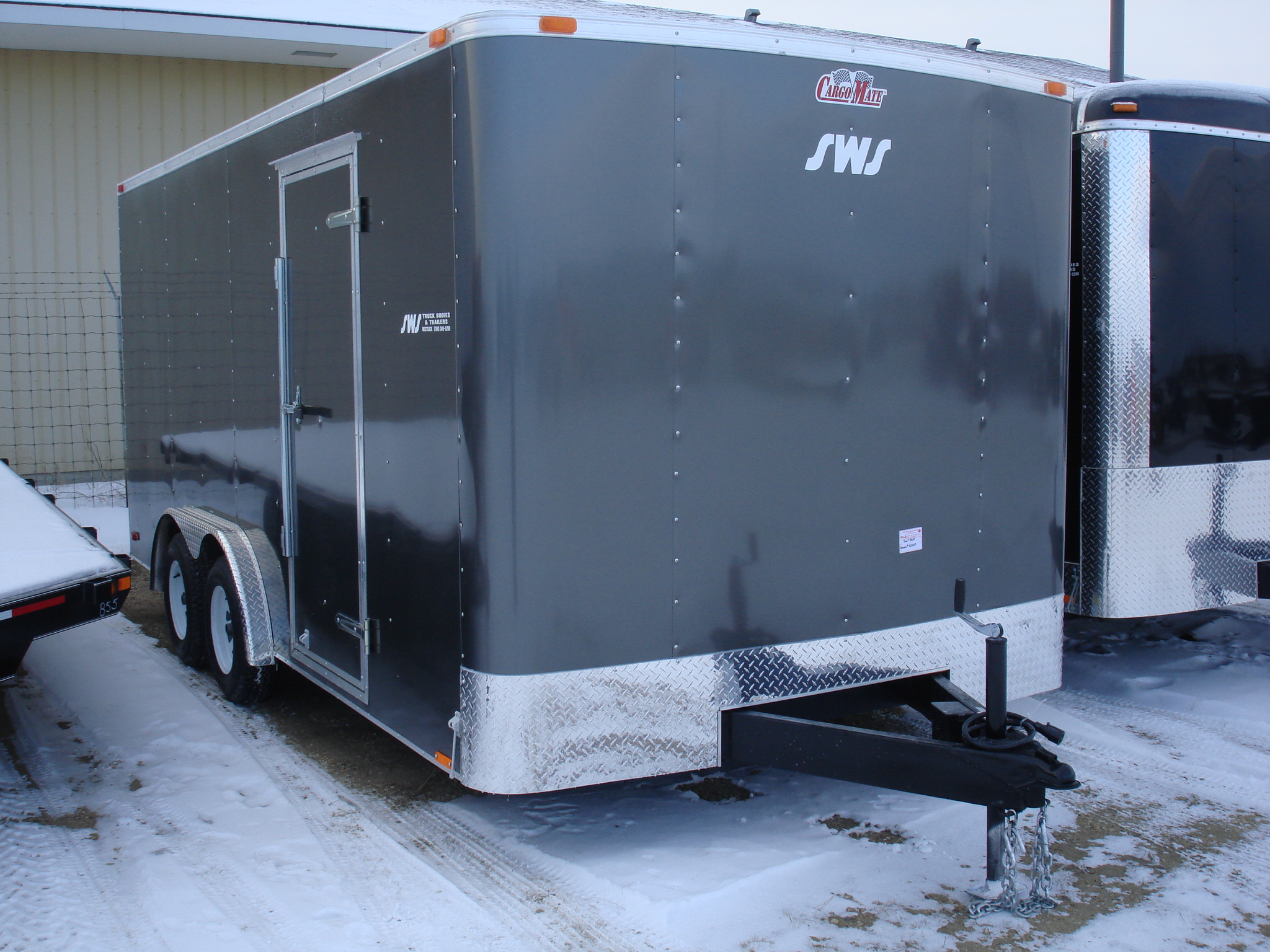 “C” SERIES 8’X16′ ENCLOSED CARGO TRAILER TANDEM AXLE SWS Trailers