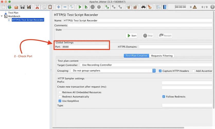 Mobile Performance Testing Recording a Scenario with JMeter