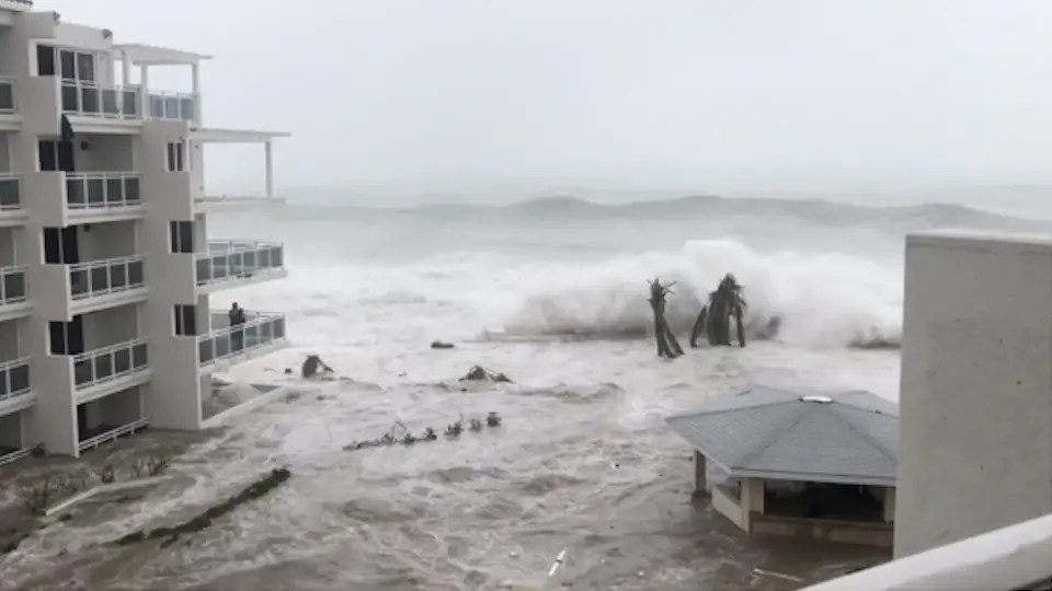 Incredible Video Captures Hurricane Irma Before, During & After the