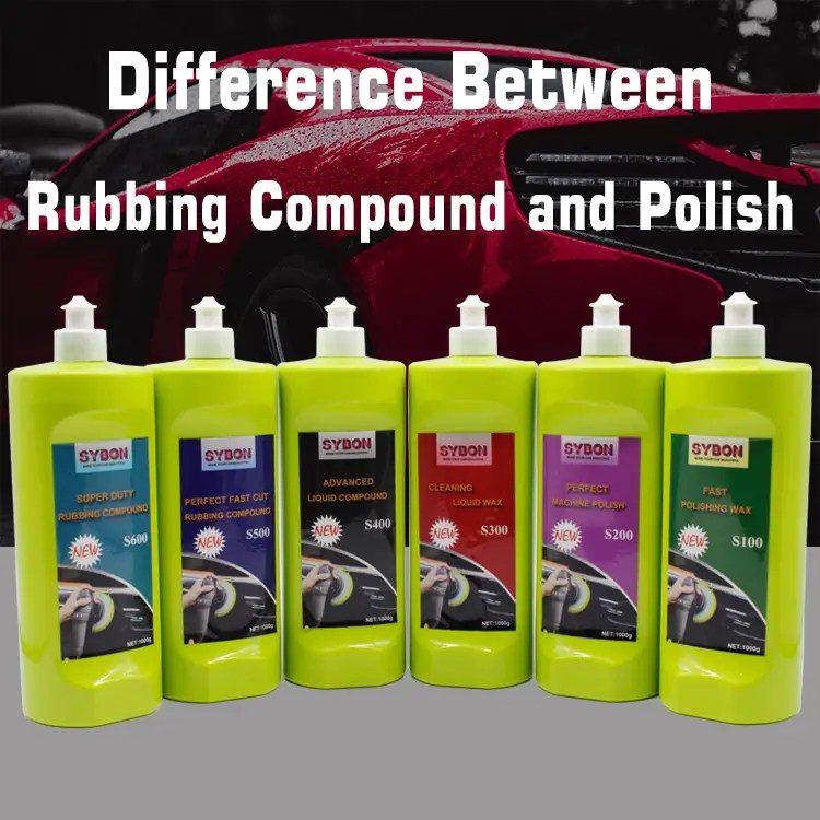 Understanding the Difference Between Rubbing Compound and Polish A