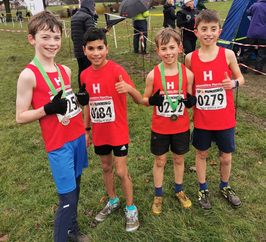 Cross Country Championships 2023 Junior Medallists photos South