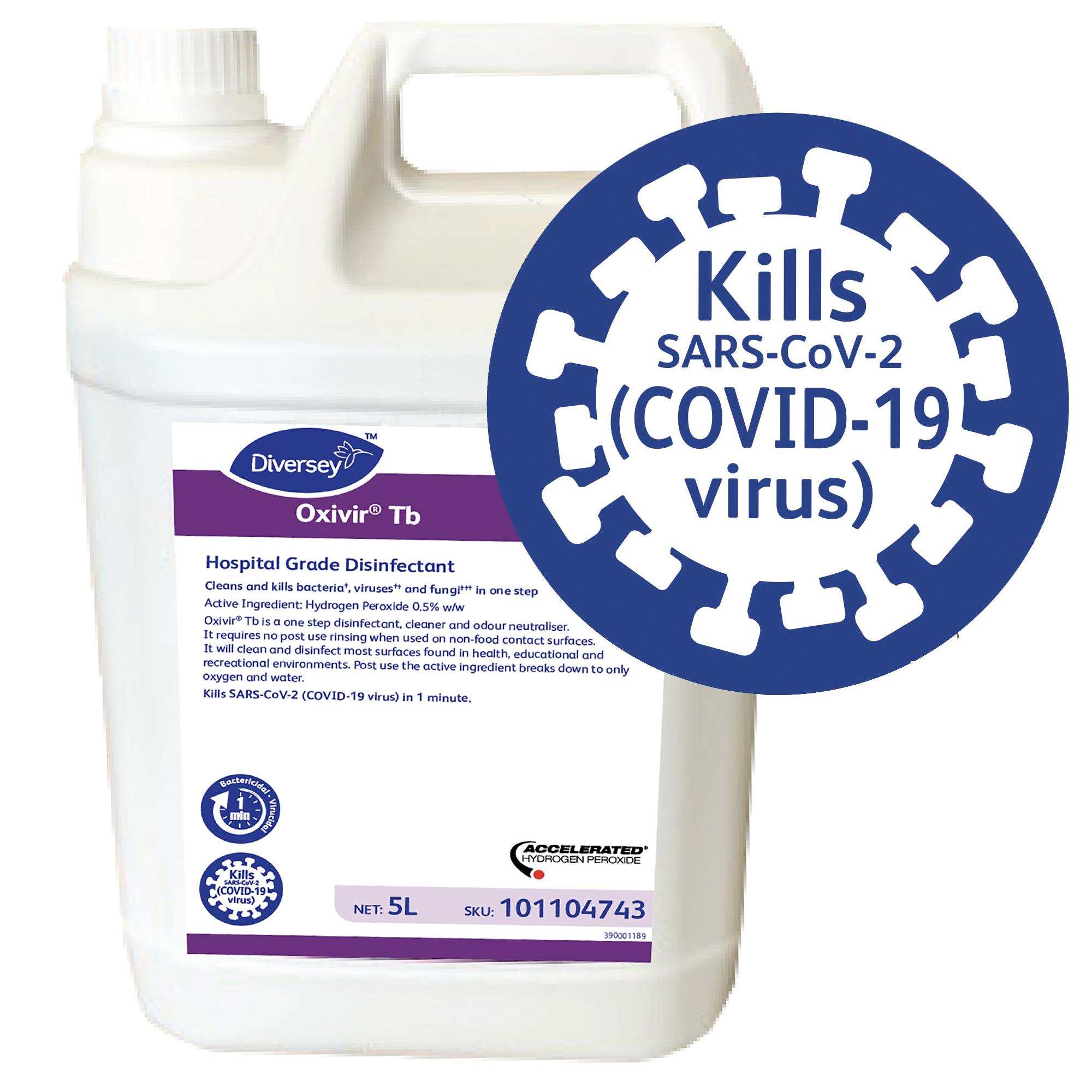 Oxivir Tb Hospital Grade Disinfectant 5L Sydney Cleaning Supplies