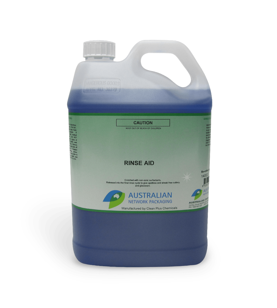 Rinse Aid 5L Sydney Packaging