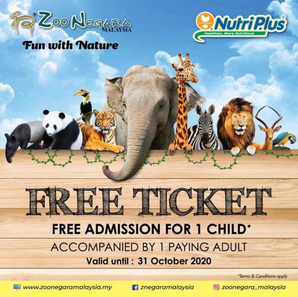 Tiket Zoo Negara 2017 Tiket Zoo Melaka Jmr23 It was