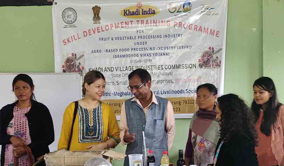 KVIC Shillong launches 10Day skill development training programme for