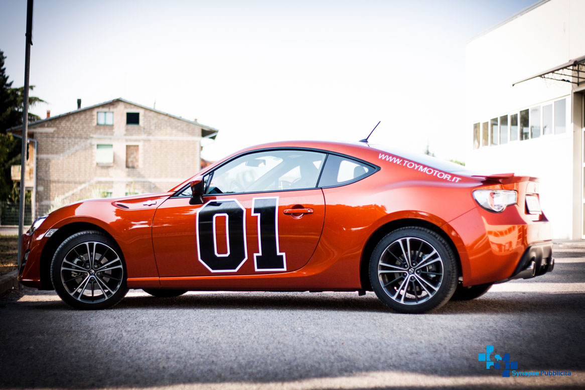 Toyota GT86 General Lee synapseadv