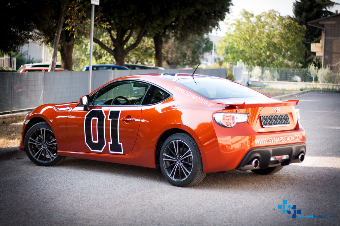 Toyota GT86 General Lee synapseadv