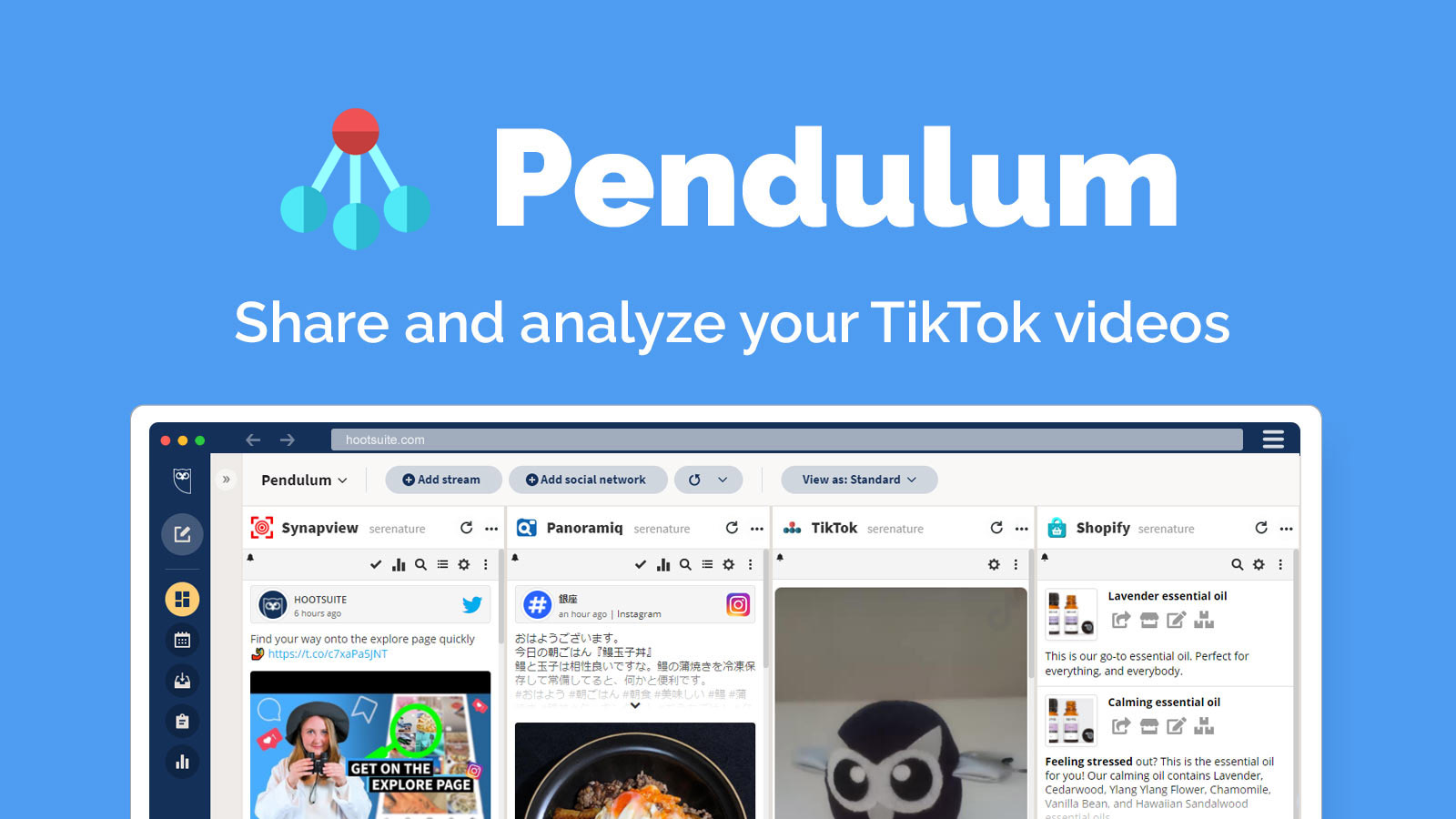 Synaptive Pendulum Share your TikTok videos to social