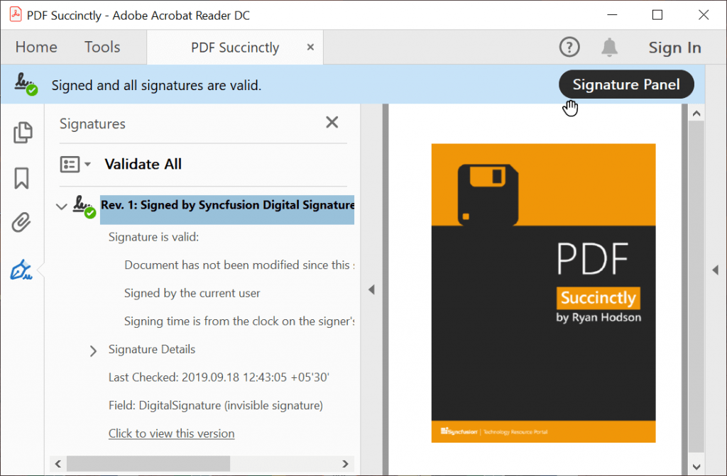 Digitally sign pdf free thebigwest