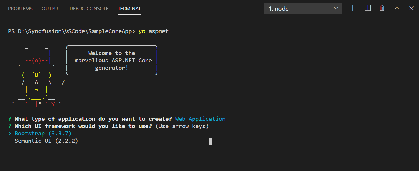 How to Develop an Core Application Using Visual