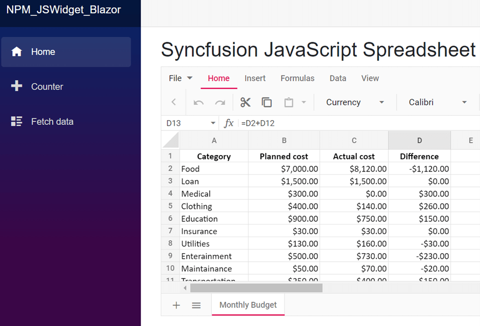 4 Easy Steps to Embed a JavaScript Control into a Blazor App