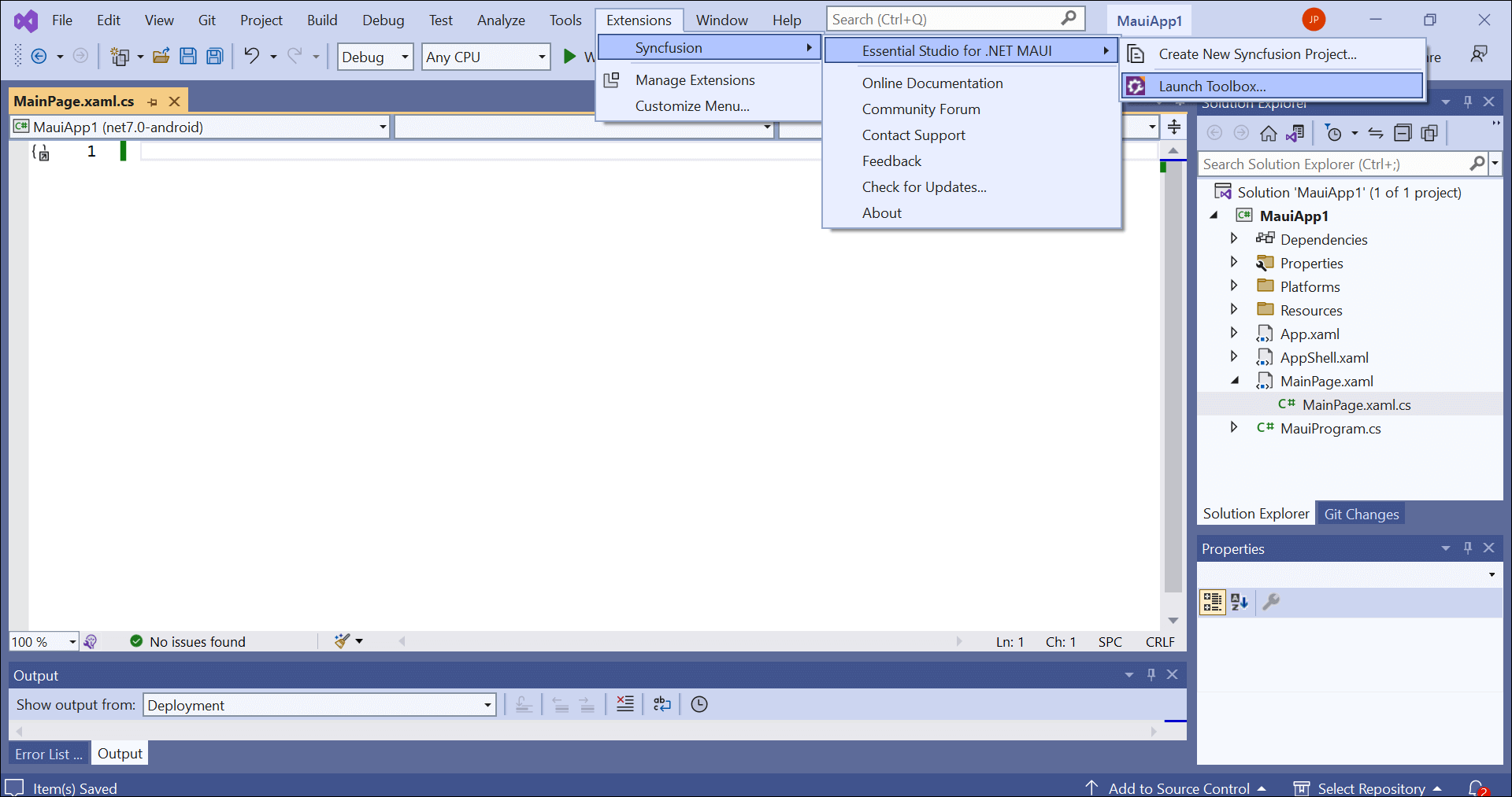 Introducing the MAUI Toolbox for Visual Studio