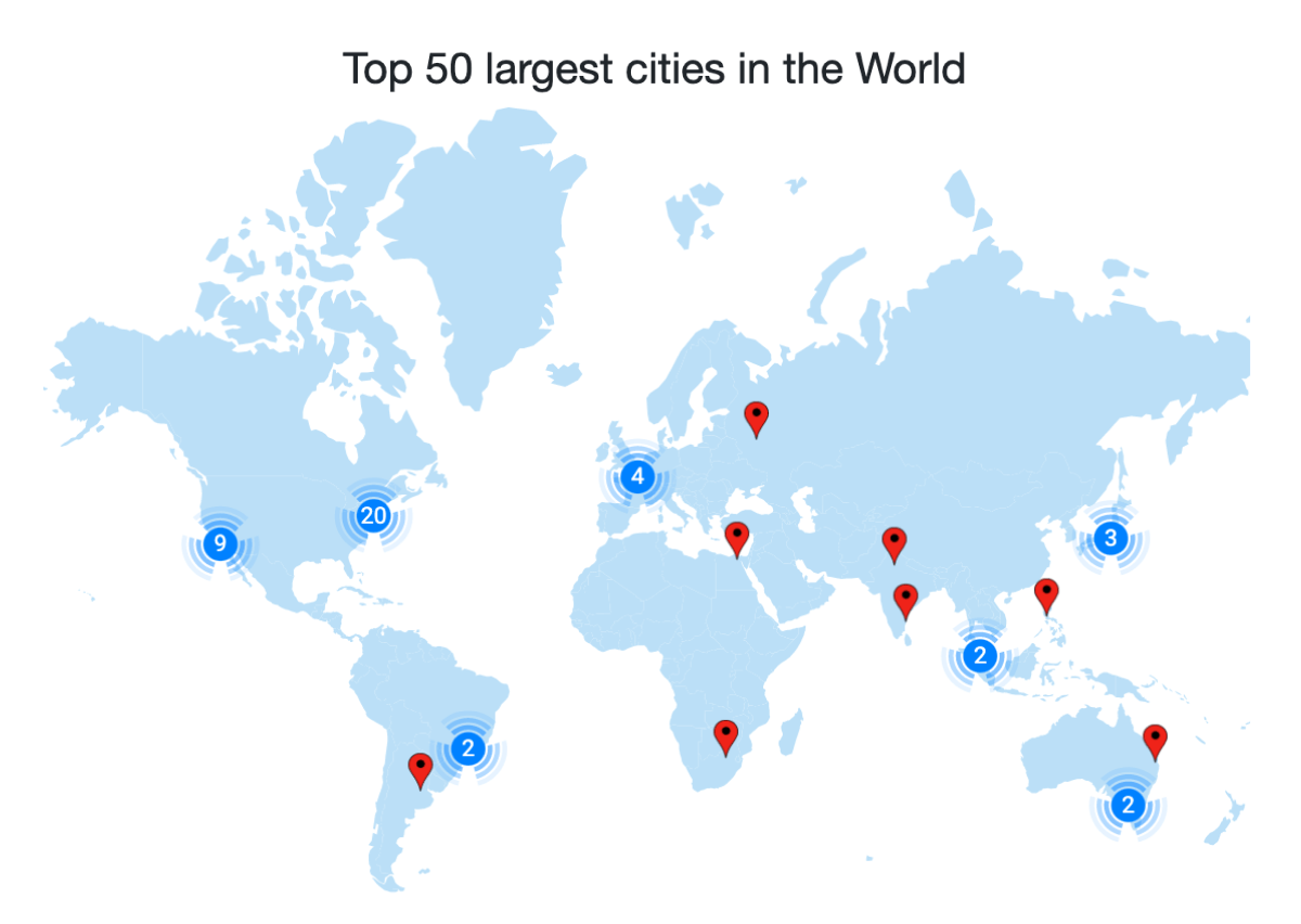 JavaScript Maps Library Interactive HTML5 Maps Syncfusion