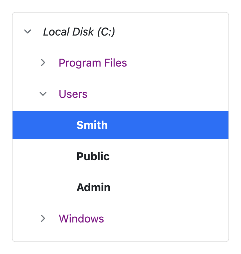 Vue TreeView Hierarchical Data Model Tree List Syncfusion