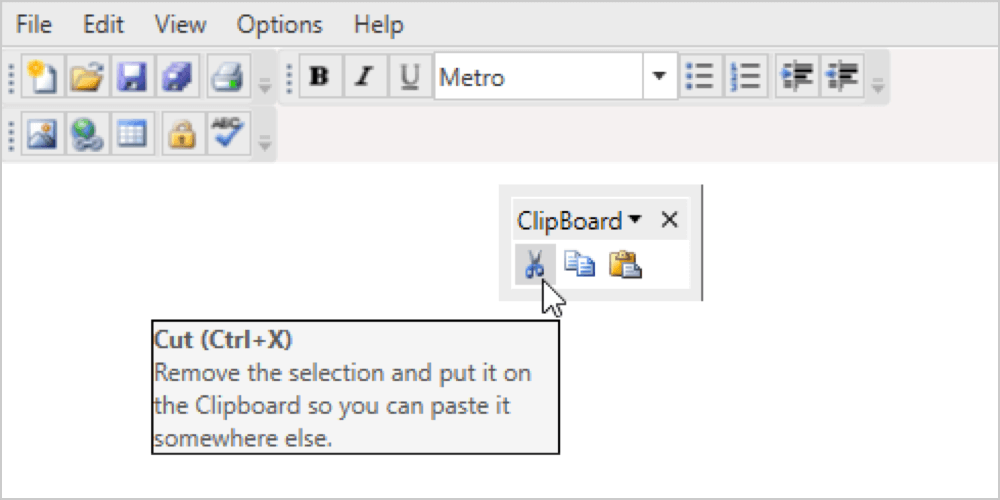 WPF ToolBar Control ToolBarPanel Syncfusion